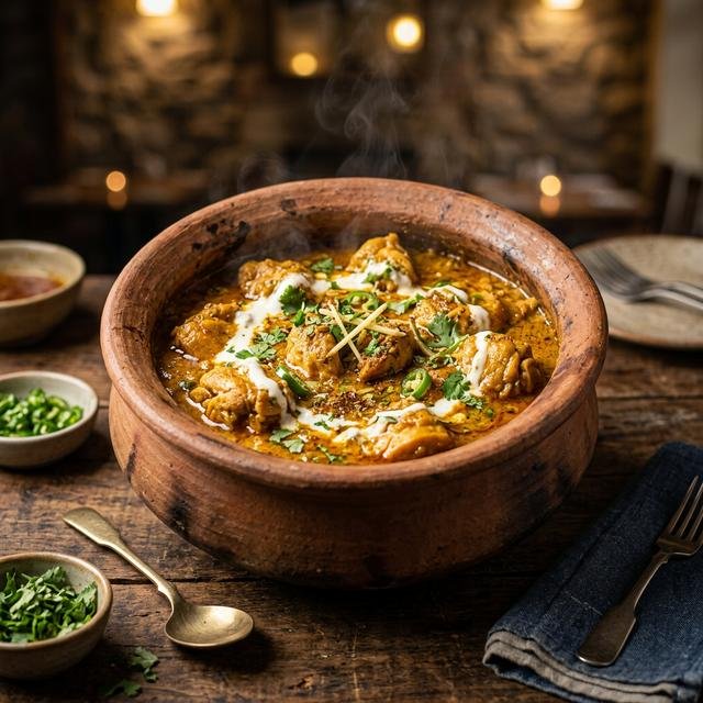 Champaran-inspired Handi Chicken